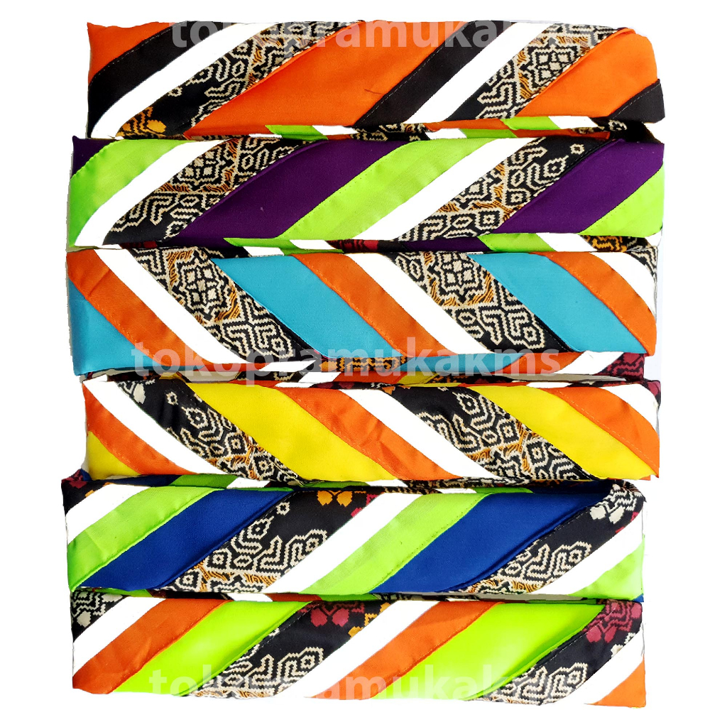 Scarf Pramuka Lis Batik Skraf Pramuka Menyala Scarf Scout Nyala Scraft Kegiatan