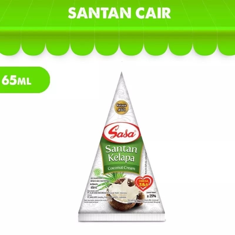 

Sasa Santan Cair 65ml