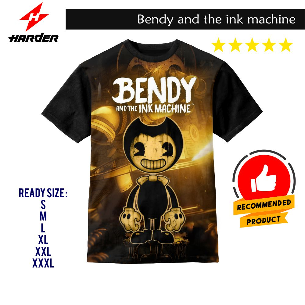 Kaos Anak Bendy and the ink machine - Kaos Anak Kartun - ZipZip
