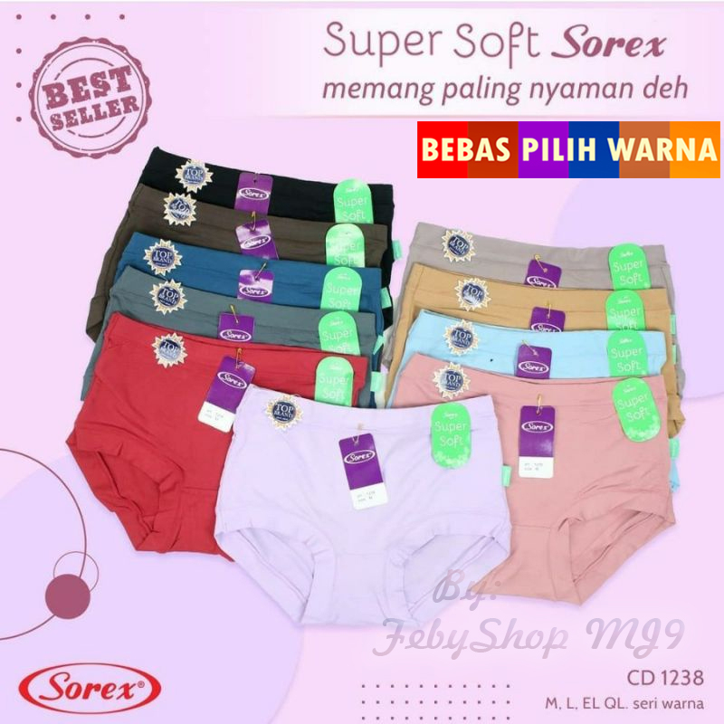 Sorex Celana Dalam Wanita 1238 Pilih Warna