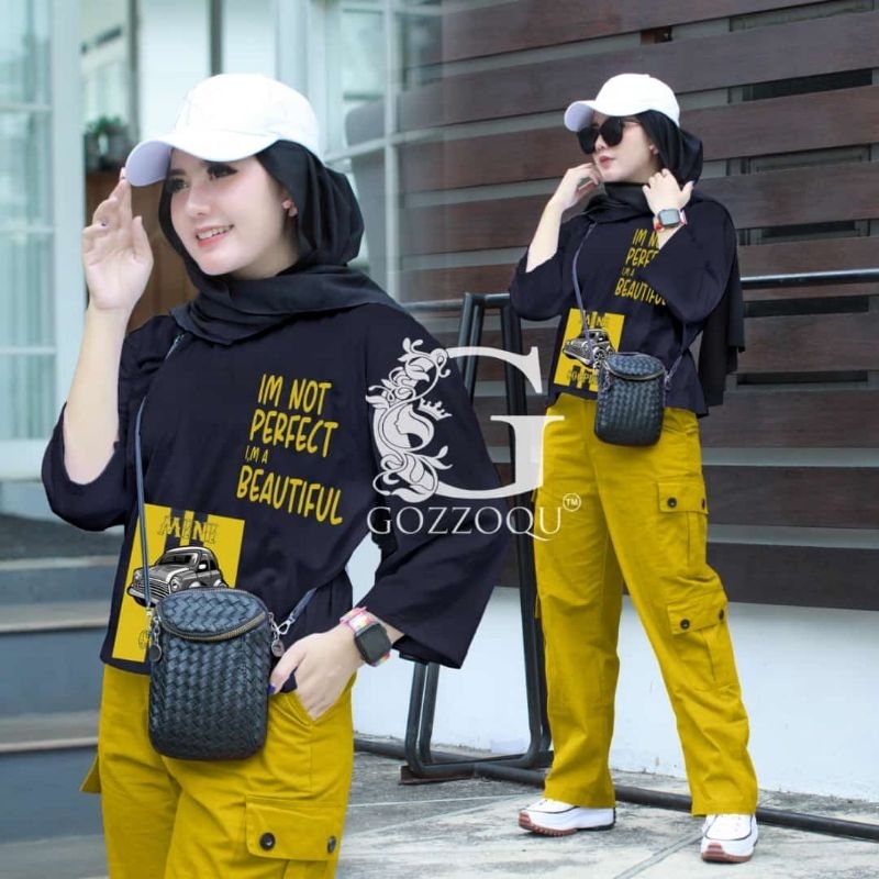 CATEZ SET CELANA CARGO ORI GOZZO