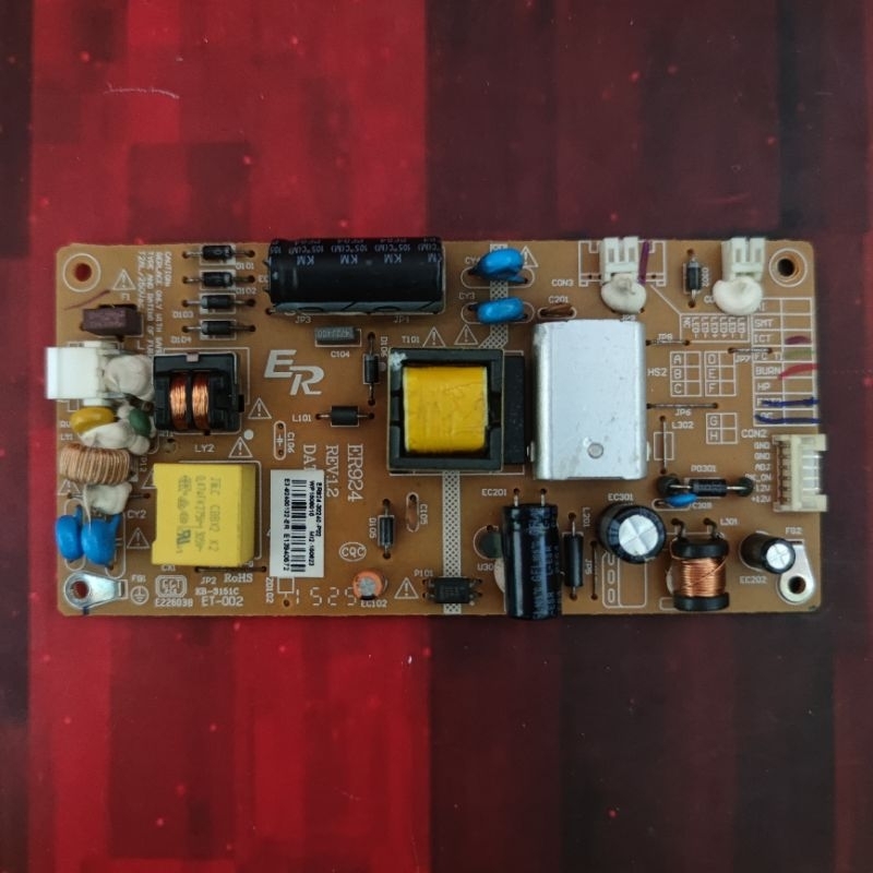 psu ori power suplay tv Mitochiba MT-17 LED 17"