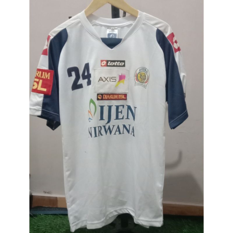 JERSEY AREMA AWAY 2011 NAMESET (NJANKA) #24 SIZE XL