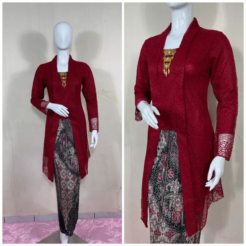 Kebaya Tunik / Tunik Brokat Katun / Tunik Brokat