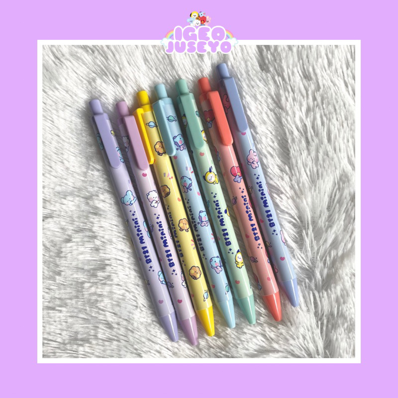 

[READY] BT21 Minini Color Pen 0.38 mm