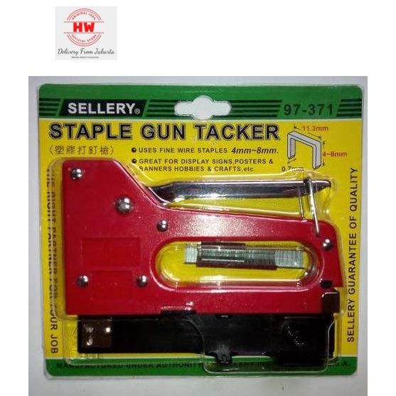 

Staple Gun Tacker Staples Tembak Jok Stapler SELLERY 97-371