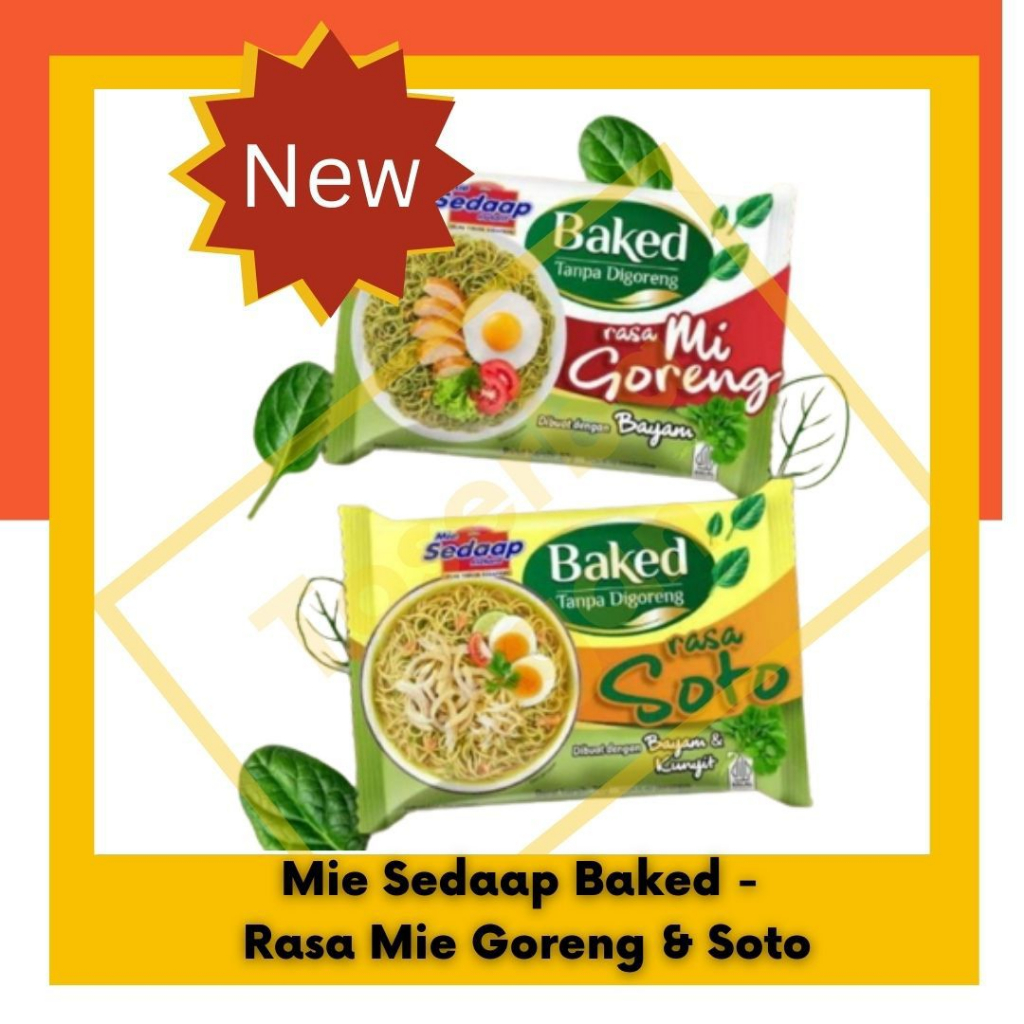 

Mie Sedaap Baked - Rasa Mie Goreng dan Soto