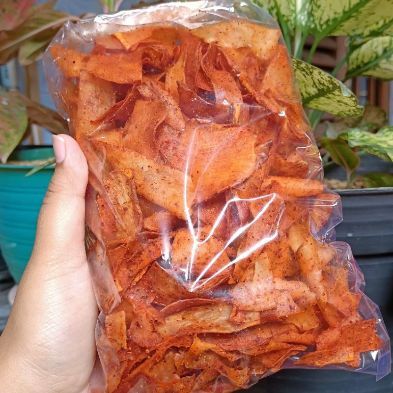 

Kripset keripik singkong keripik setan pedas 250 gram