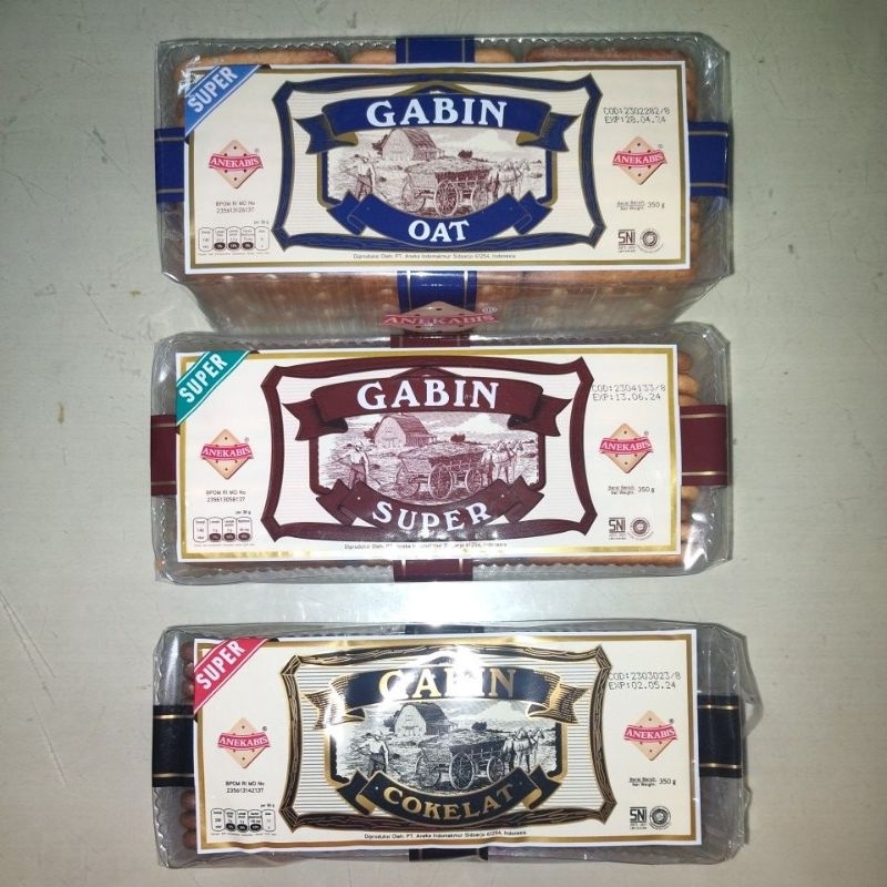 

Gabin Anekabis varian rasa Super, Oat, Coklat @350Gr