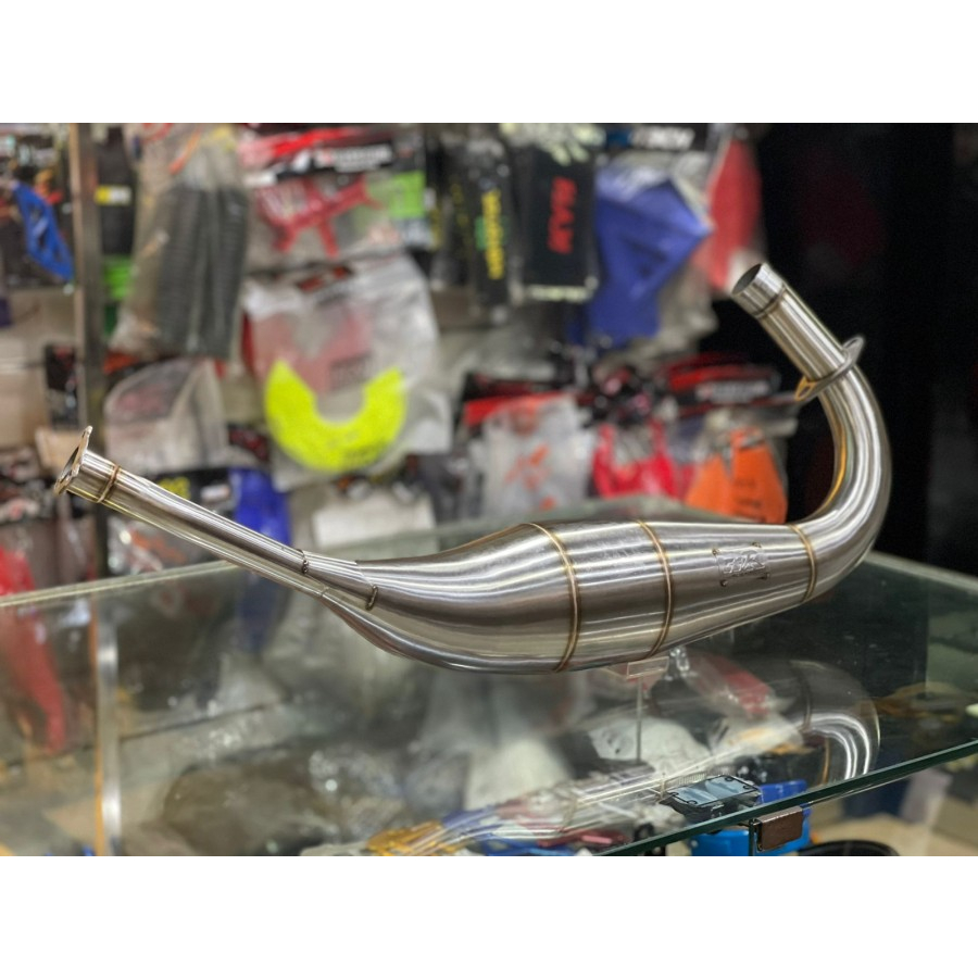 Perut Knalpot GJR Standar Ninja 150R/RR Stainless