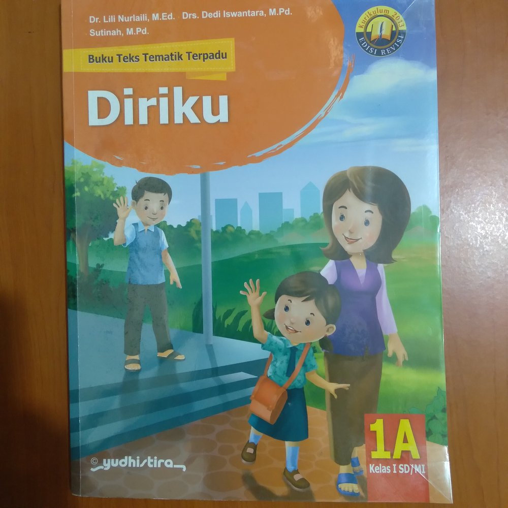 Buku Tematik 1A Diriku Yudhistira Kelas 1 SD/MI K13 PRELOVED