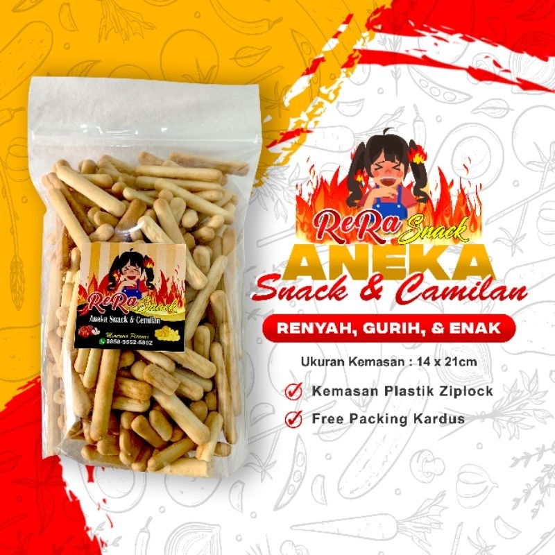 

Biskuit stik panjang (Netto 217gr)