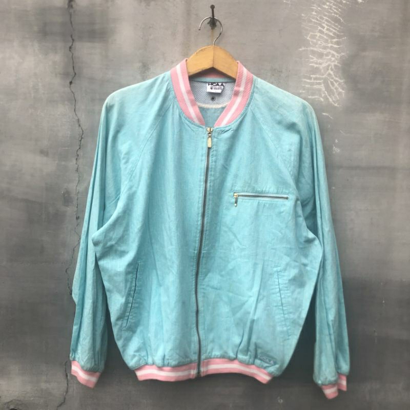 jaket varsity vintage NCAA DESCENTE second