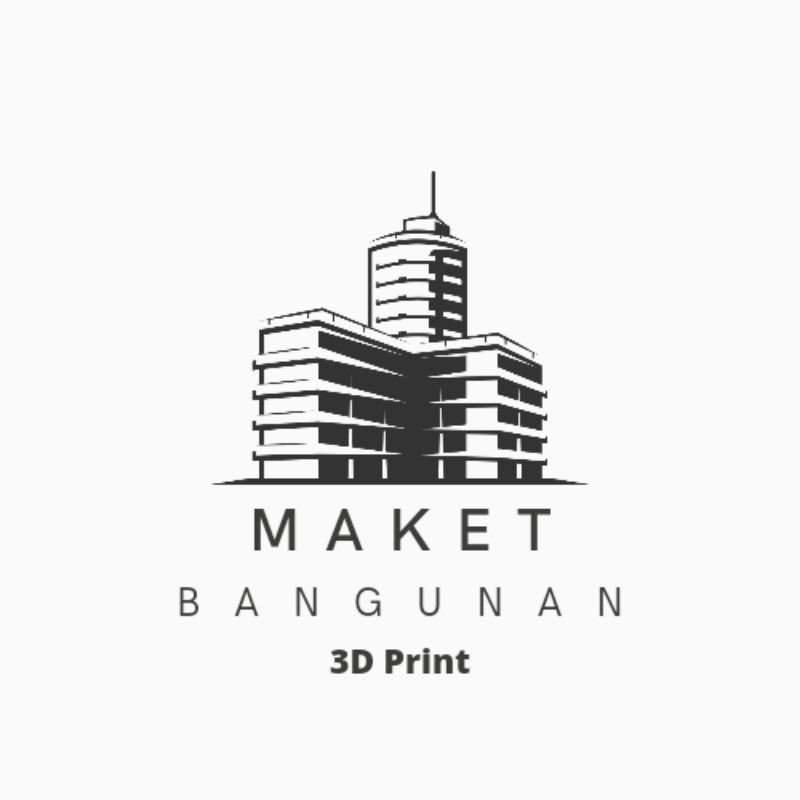 Maket Bangunan 3D Print Mockup