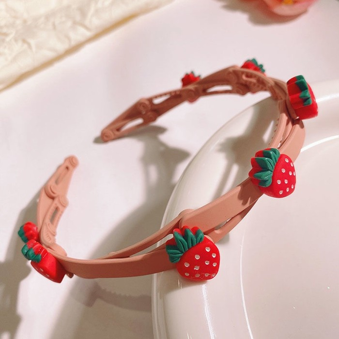 Bando Lipat Karakter Lucu Anak Dewasa Bondu Rambut Korea