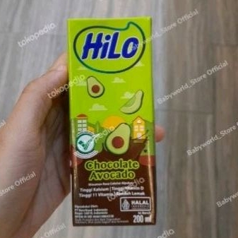 

Hilo susu UHT rasa Chocolate Avocado coklat 200ml