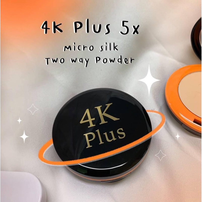 4K PLUS MICRO SILK TWO WAY POWDER 🇯🇵 MADE IN 🇹🇭