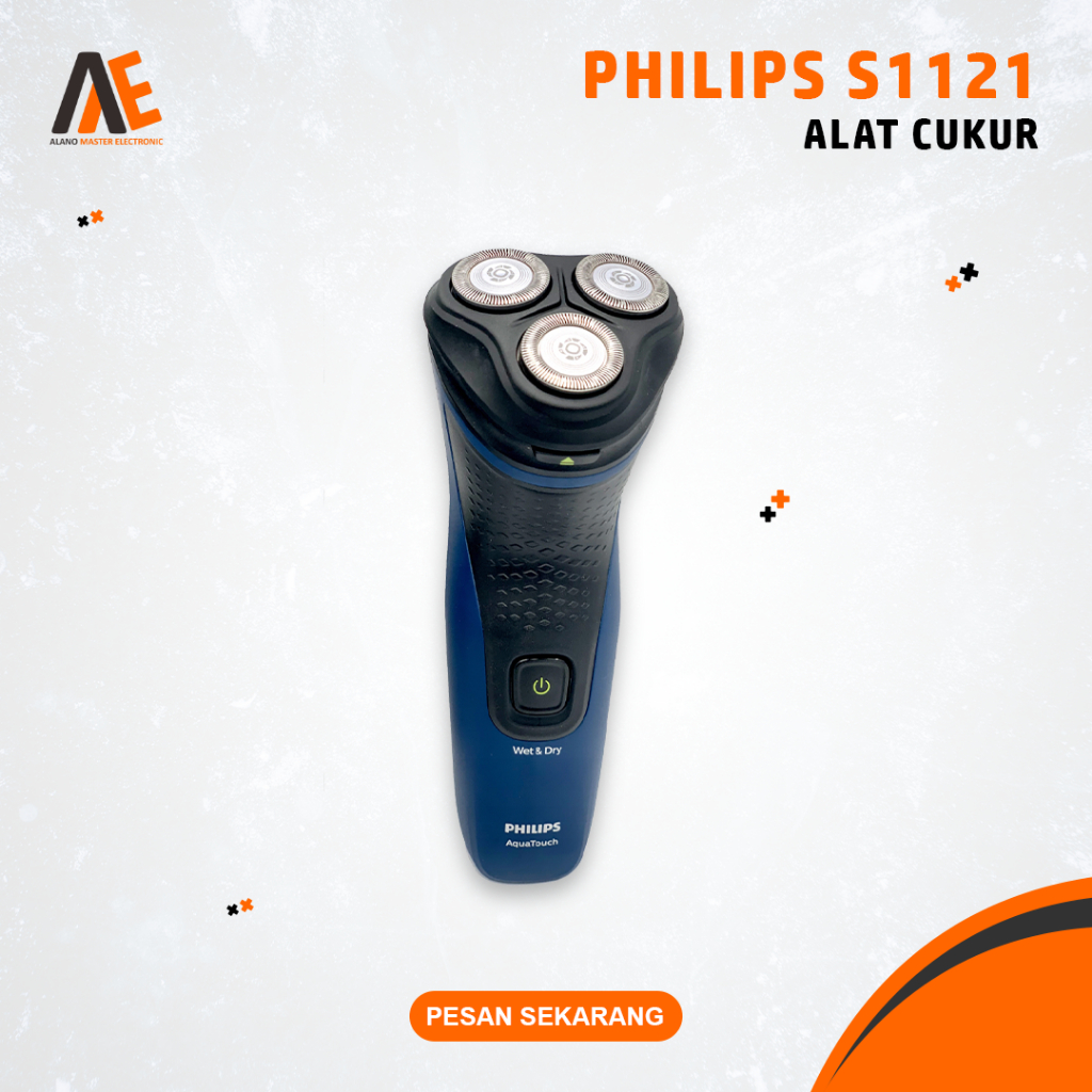 Alat Pencukur Elektrik Philips S1121 Mesin Cukur Rambut Kumis Jenggot