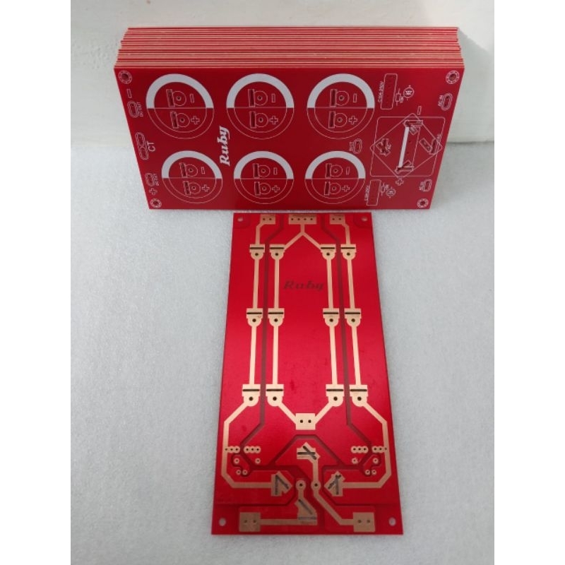 pcb 6 elco , papan pcb 6 elco , pcb isi 6 elco