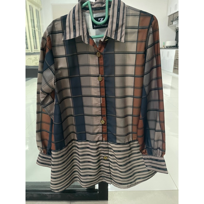 zaskia sungkar blouse lexa scarf