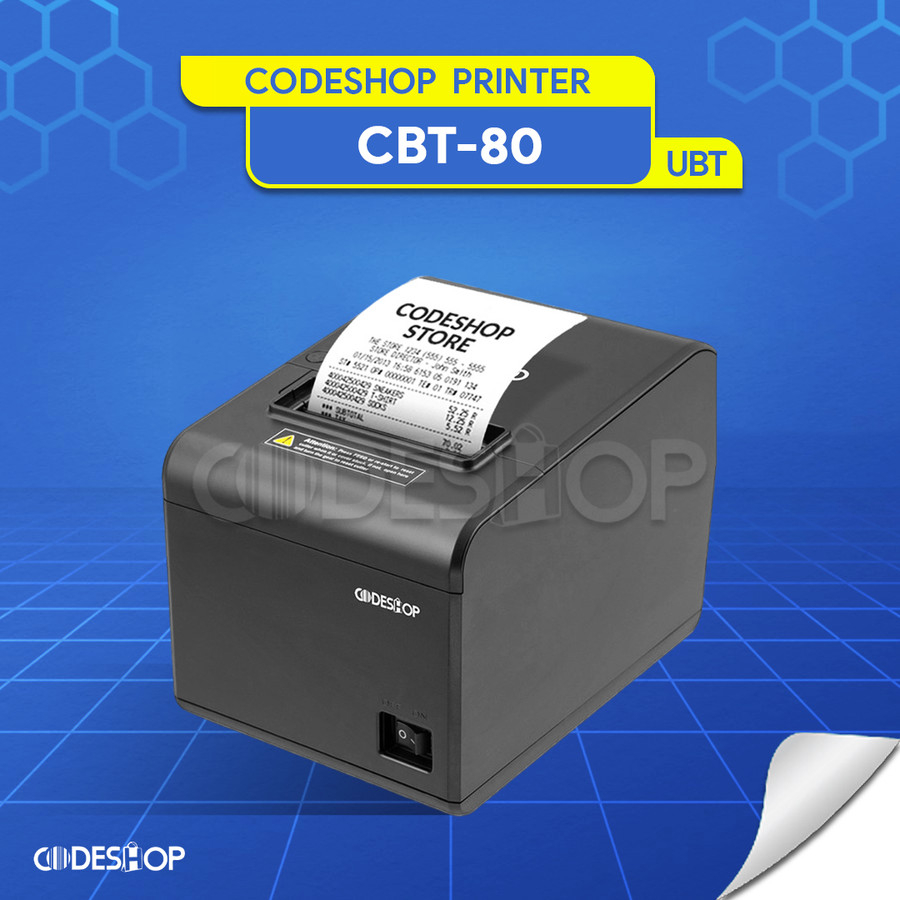 Printer Struk Kasir Codeshop CBT 80 Cetak Kertas Struk