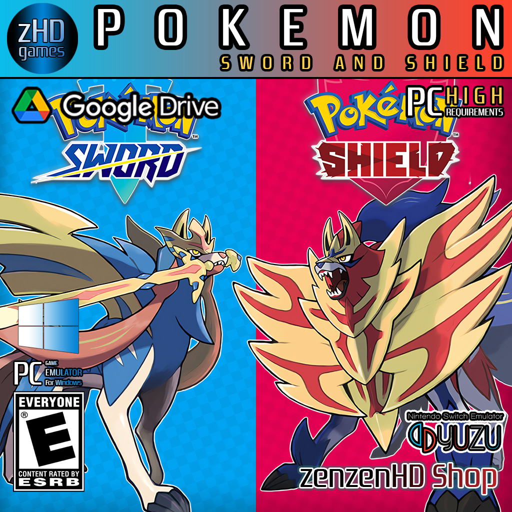 POKEMON SWORD AND SHIELD | Include All DLC's PC Games Emulator-Switch