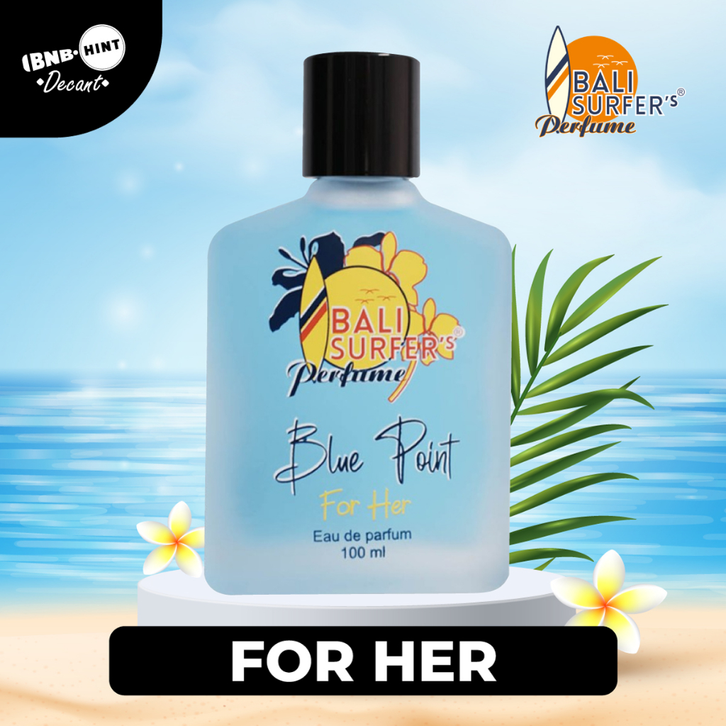 Decant Parfum Bali Surfers Perfume Blue Point For Her BSP Share In Jar / Tester Original / Travel Si