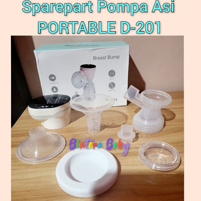 Terjamin Pas Sparepart Pompa Asi Elektrik Portable D-201 / Rechareable Breast pump Aksesoris Valve D