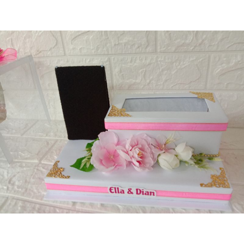 Kotak Uang Dan Perhiasan Mahar Seserahan Kado Pernikahan