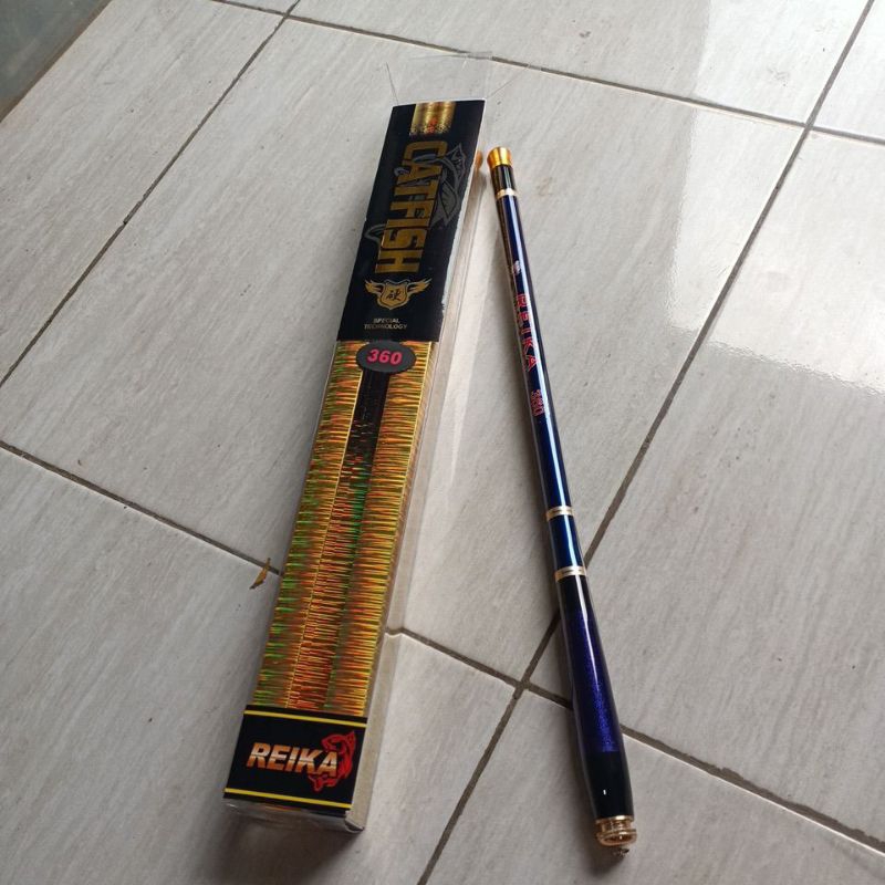 Tegek pancing CATFISH REIKA 360 cm Ruas pendek