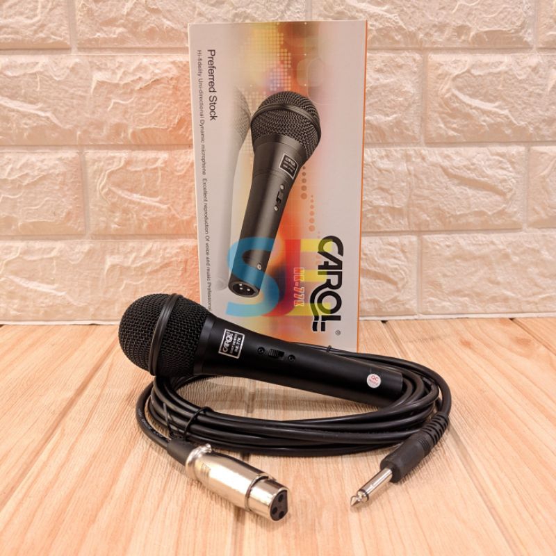 Microphone Carol NK77 / Mic Kabel Carol nk77