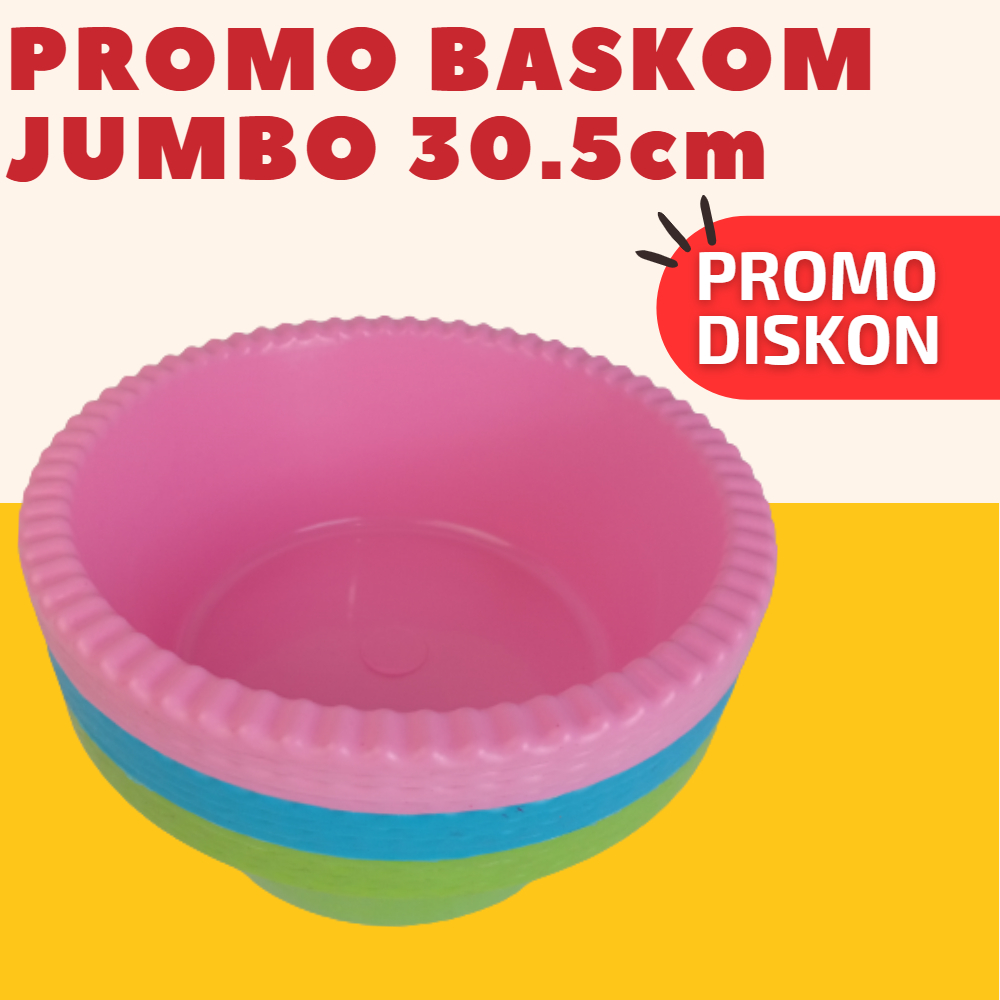 PROMO PAKET LUSINAN Baskom Waskom Wakul Ovj 16 Mangkok Besek /Waskom / Baskom Berkatan Wakul Nasi Hajatan Original Baskom Besar Jumbo Plastik Serbaguna Wadah Cucian Warna Murah Tebal