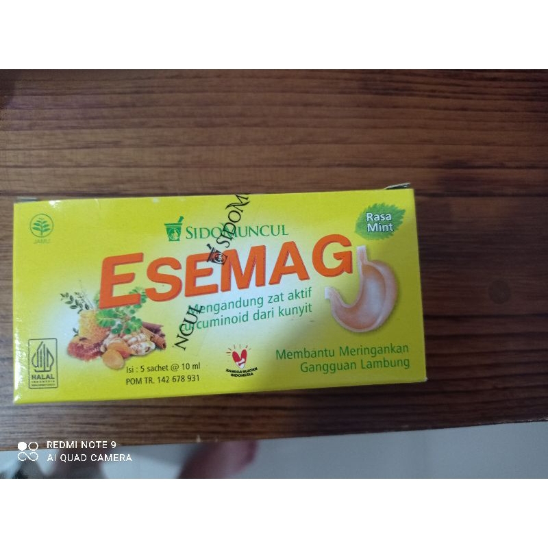 

sido muncul esemag obat lambung isi 5 sachet