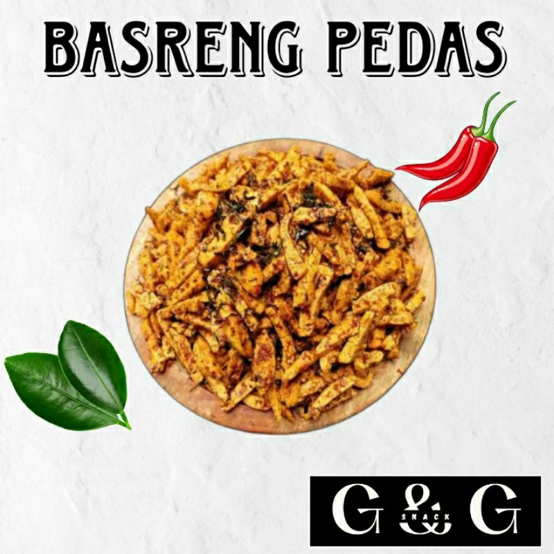 

Basreng Stik Pedas Daun jeruk 1Kg