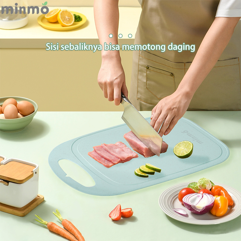 minmo Talenan Anti Slip Bahan PP Food Grade Jerami Gandum