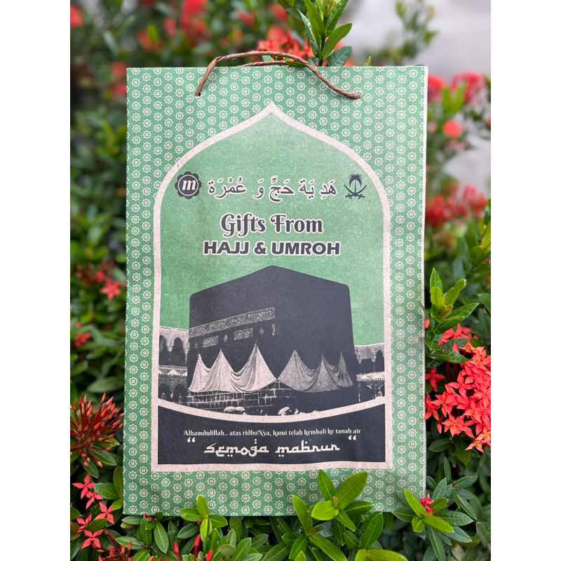 

PAPER BAG jumbo haji & umroh isi 10 pcs