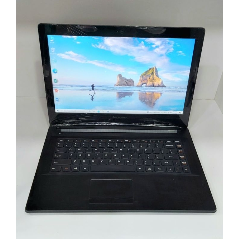 Laptop lenovo G40-45 80E1 amd E1-6161 radeon 4Gb 14inch bekas