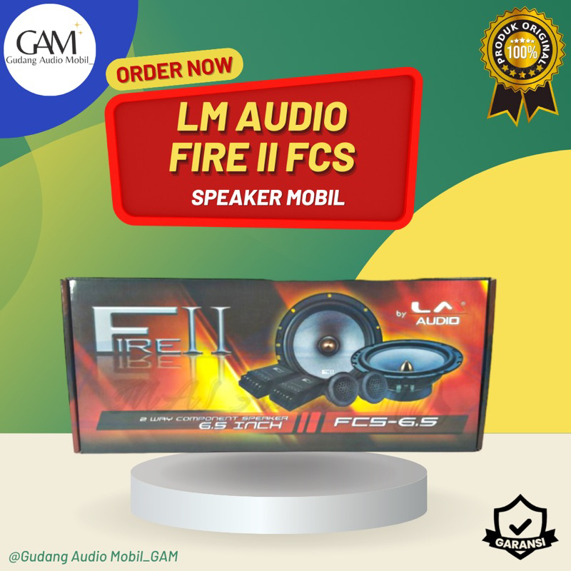 SPEAKER SPLIT 6,5 INCH LM AUDIO FIRE 2 FCS / SPEAKER SPLIT LM AUDIO