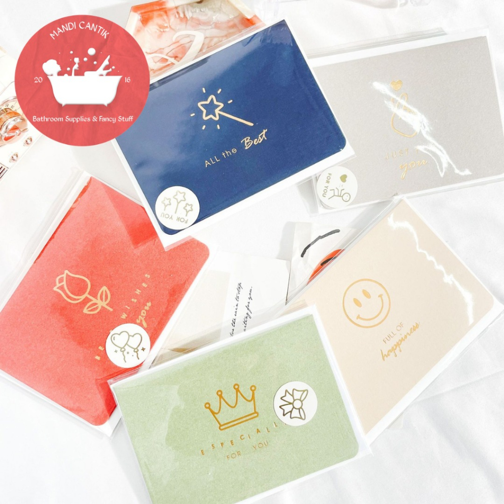 

kartu ucapan amplop standar best wishes CD-113 greeting card gift free amplop amvelop envelope