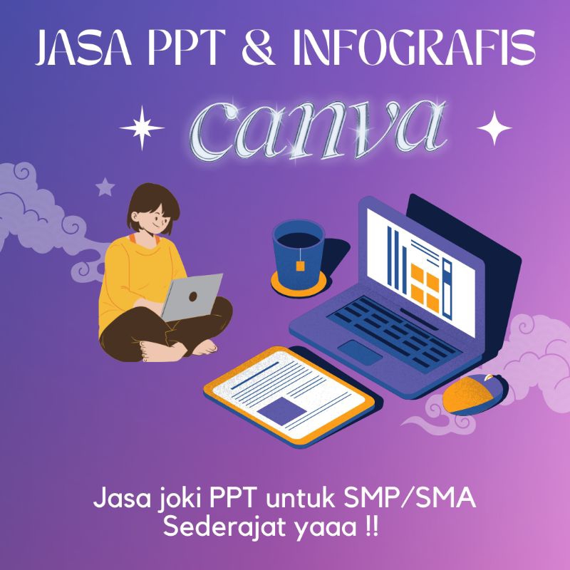 Jasa Joki PPT &amp; Infografis Canva