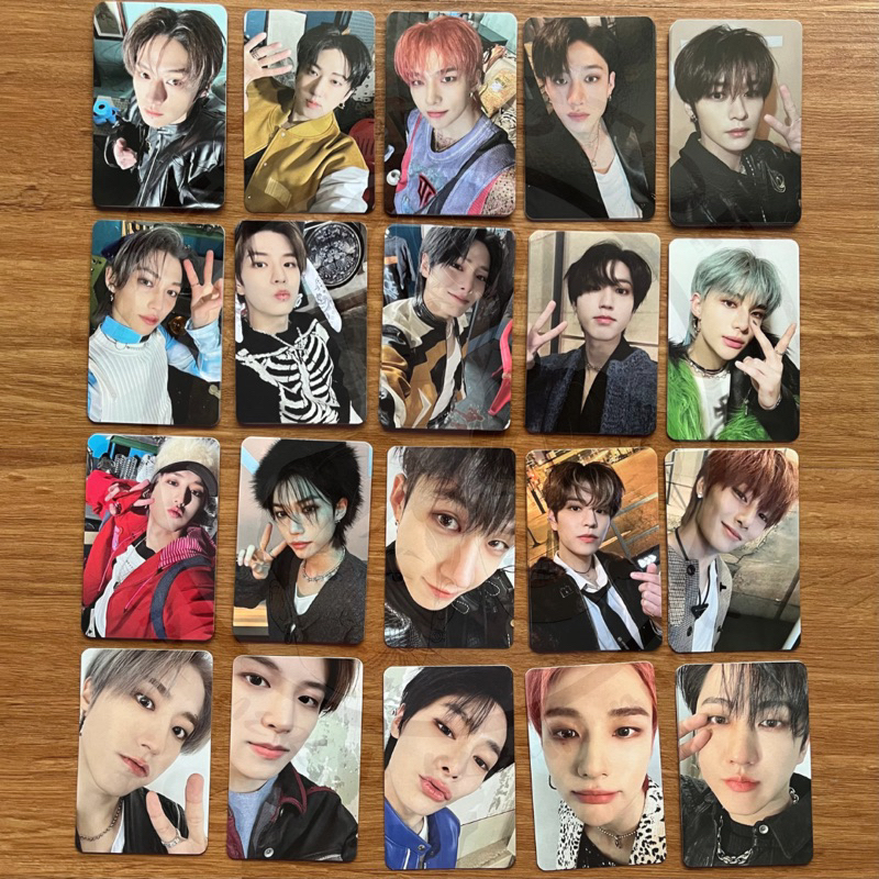 [READY STOCK] READ DESC PHOTOCARD STRAY KIDS S CLASS 5 STAR SKZ PC BANG CHAN LEEKNOW CHANGBIN LINO H