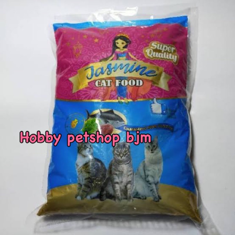 Jasmine 1kg makanan kucing - jasmin cat dry food 1 kg