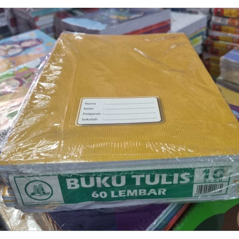 

Buku Tulis AA Kraft 60