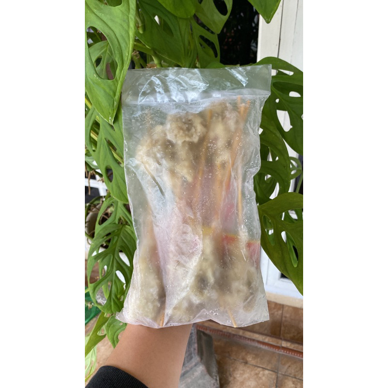 

Sempol Isi Telur Puyuh Isi 10 Pcs + Saos Sambal