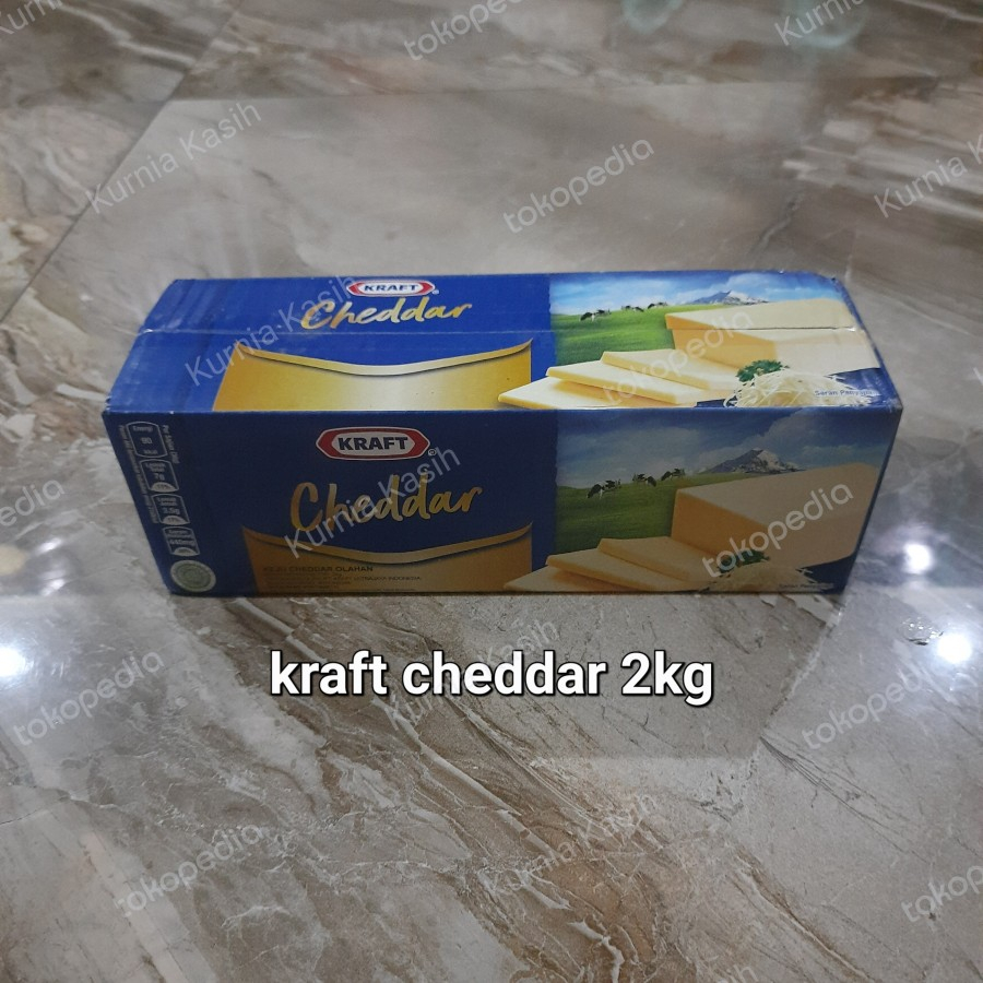 

Keju Cheddar Cheese Kraft 2kg