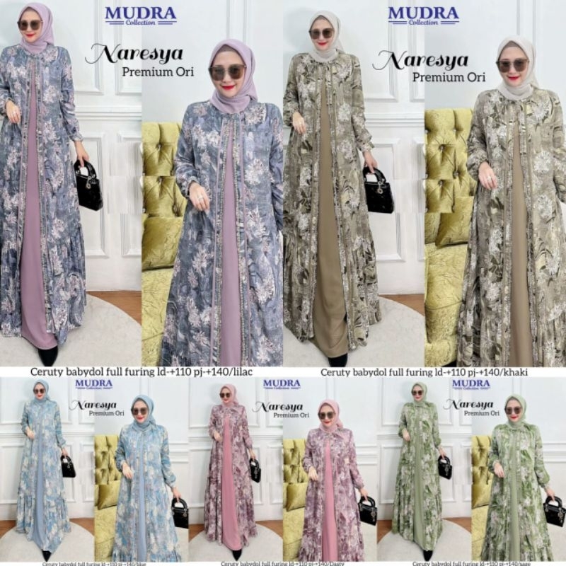 Naresya Dress ori by Mudra Hijab