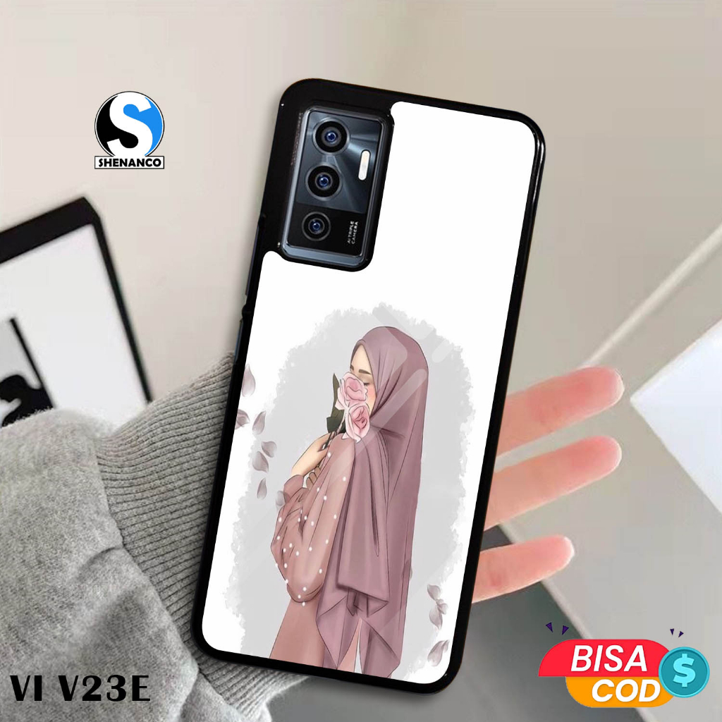 Case Vivo V23e V20se V20 V9 Terbaru Fashion Case Gambar Estetik Hijab Casing Hp Case Murah Hardcase 
