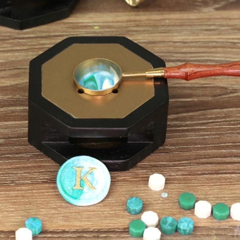 

Wax Seal Stamp Kit | (20 pcs) Seal Wax Candle Color Lilin Wax Oksagonal