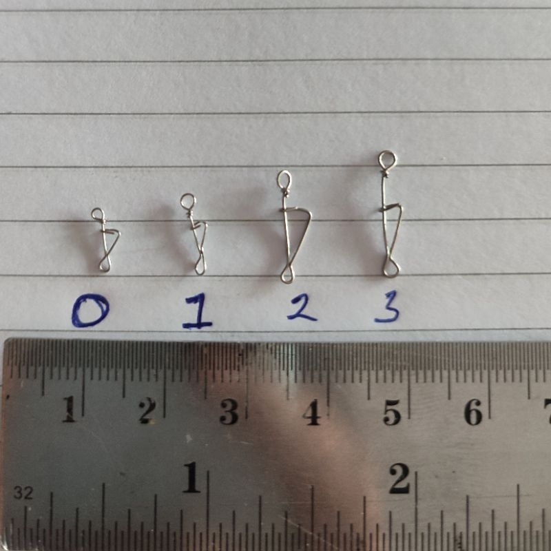 Peniti Pelampung Snap 60Pcs Ukuran 0-3 Grosir - Anugrah Pancing