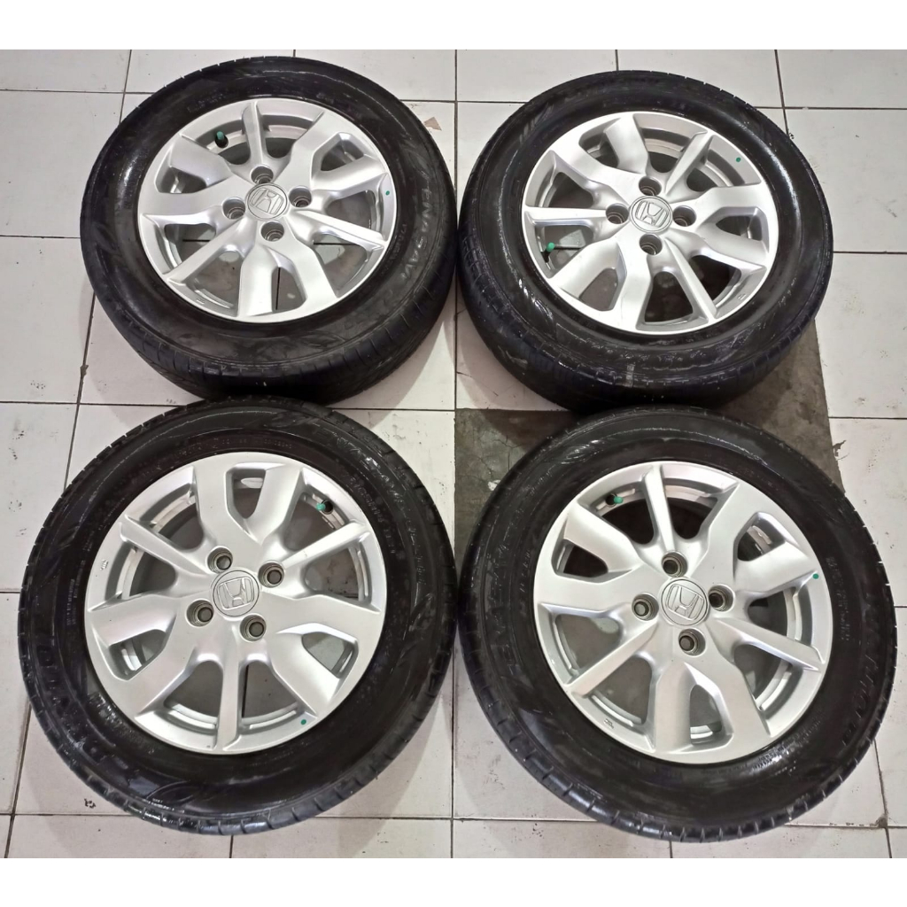 VELG MOBIL SECOND STANDAR NEW BRIO RING 14 PCD 4X100 + BAN 175 65 R14